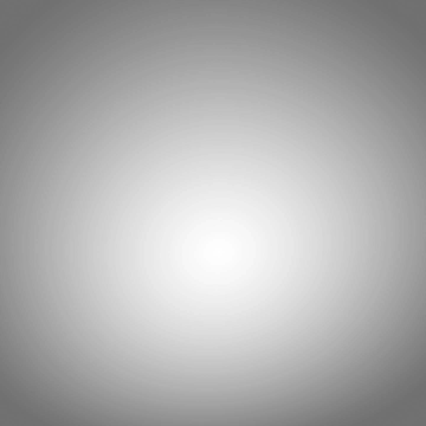 transparent grey redial gradient frame